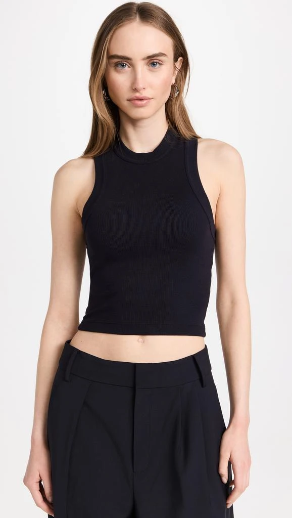 Tibi Ribbed T Cropped Tank 6