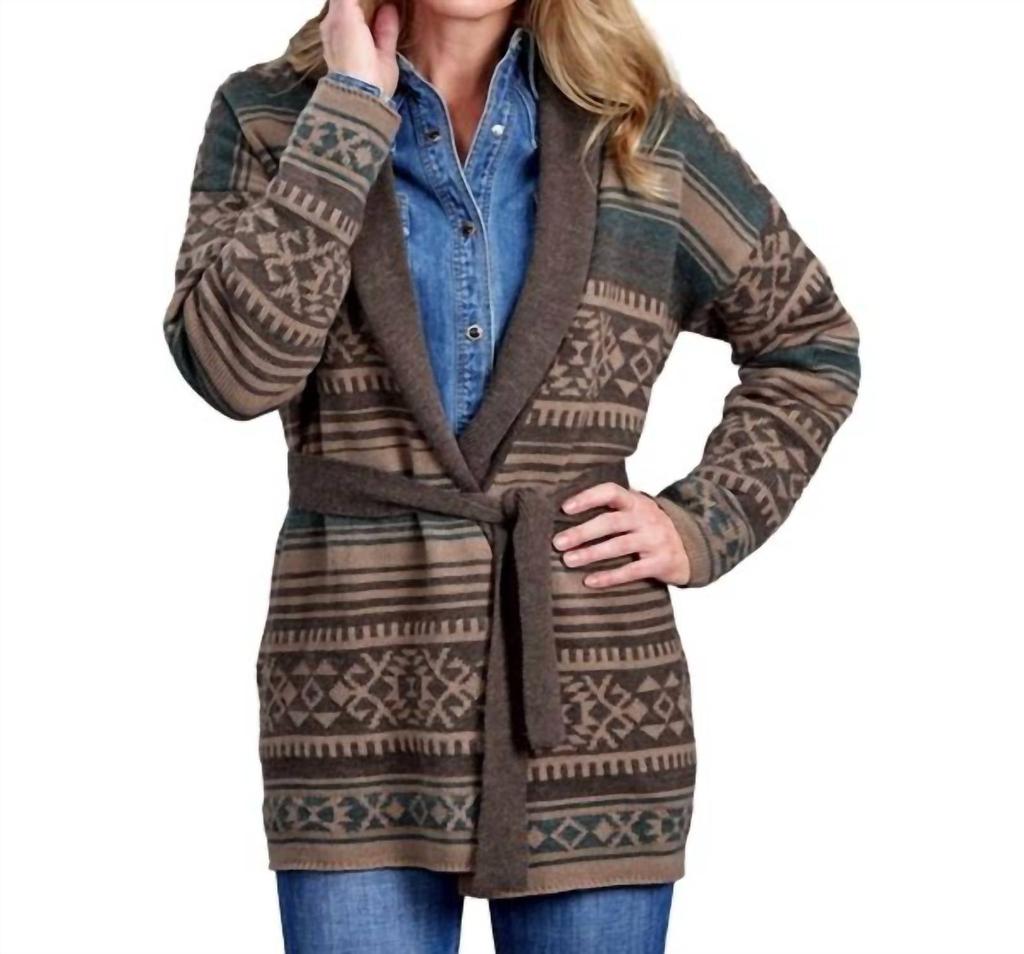 STETSON Stetson - Belted Cardigan