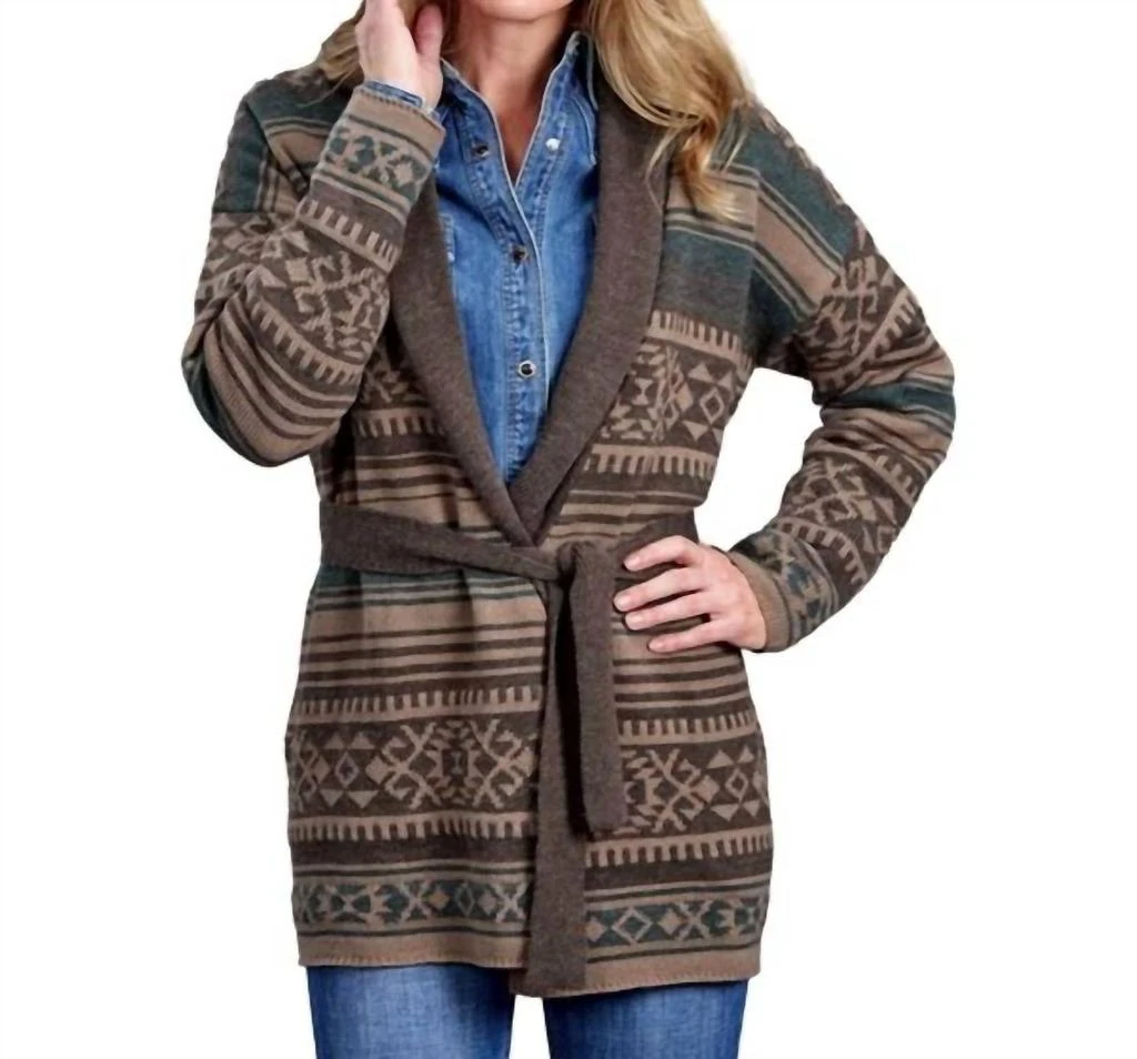 STETSON Stetson - Belted Cardigan 1