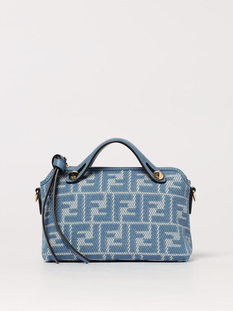 Fendi Fendi FF Plaque Foldover-Top Shoulder Bag - Bags