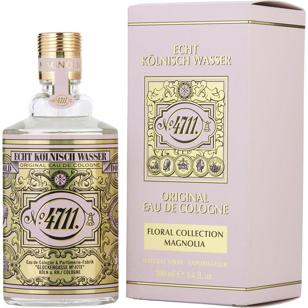 4711 Floral Collection Magnolia By  Eau De Cologne Spray 3.4 Oz Women