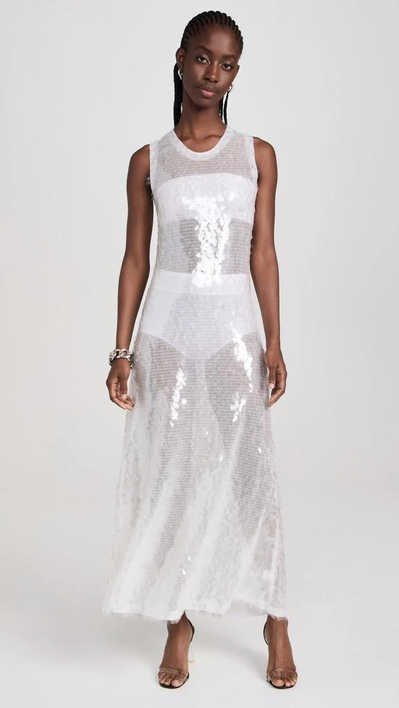 Norma Kamali Sleeveless Long Swing Dress 1