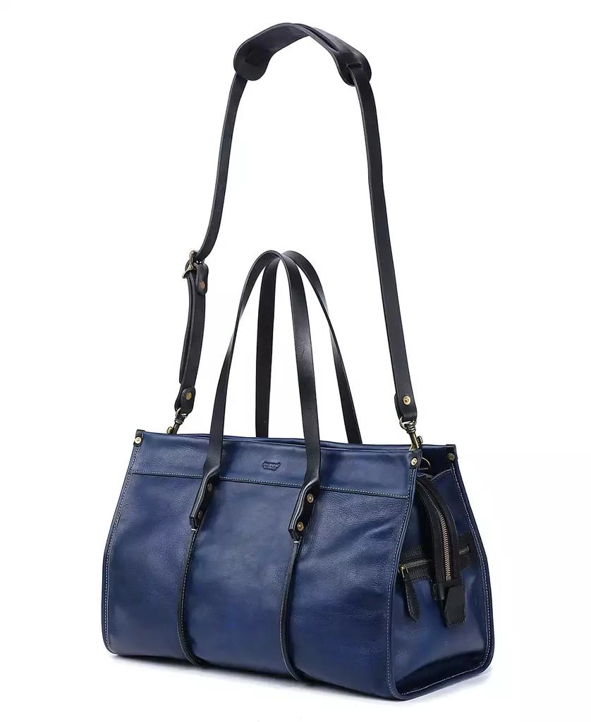 OLD TREND Women's Genuine Leather Spring Hill Duffel Bag 10