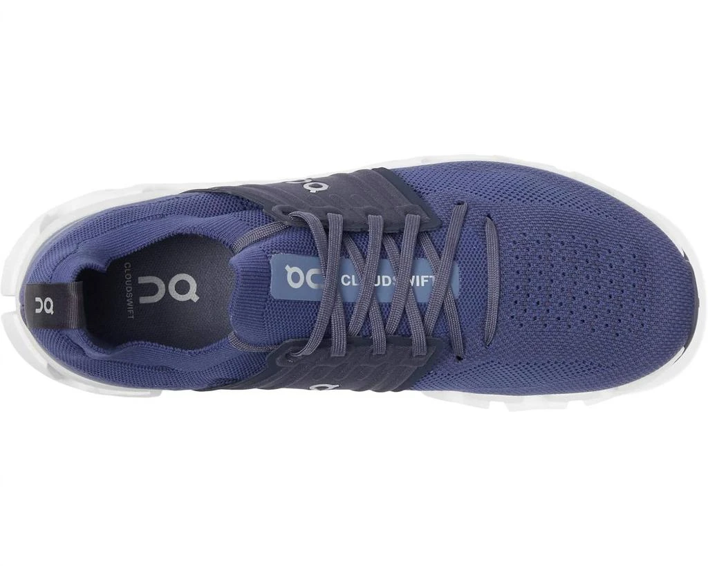 On Men's Cloudswift 3 Running Shoes In Denim/midnight 2