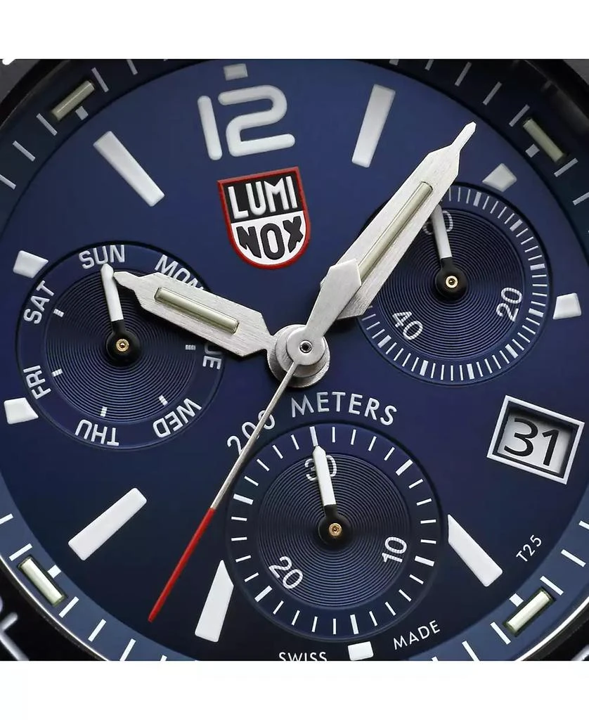 Luminox Men's Swiss Chronograph Pacific Diver Stainless Steel Bracelet Watch 44mm 4