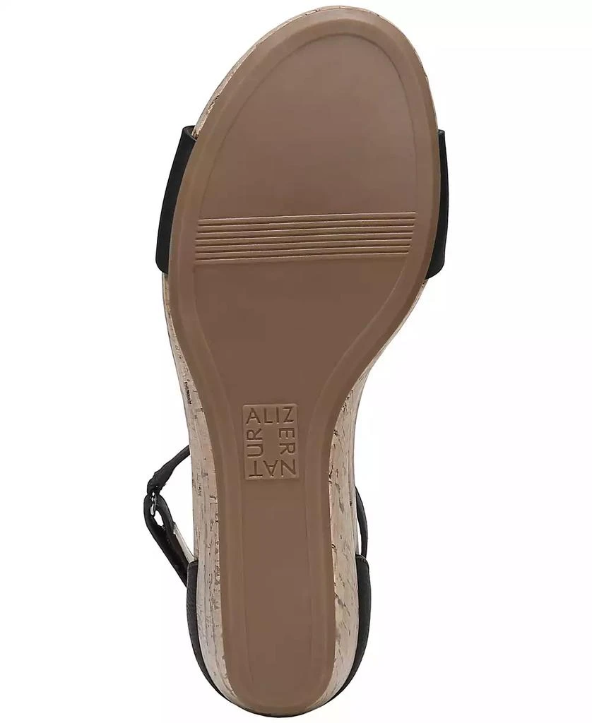 Naturalizer Women's Areda Ankle Strap Wedge Sandals 5