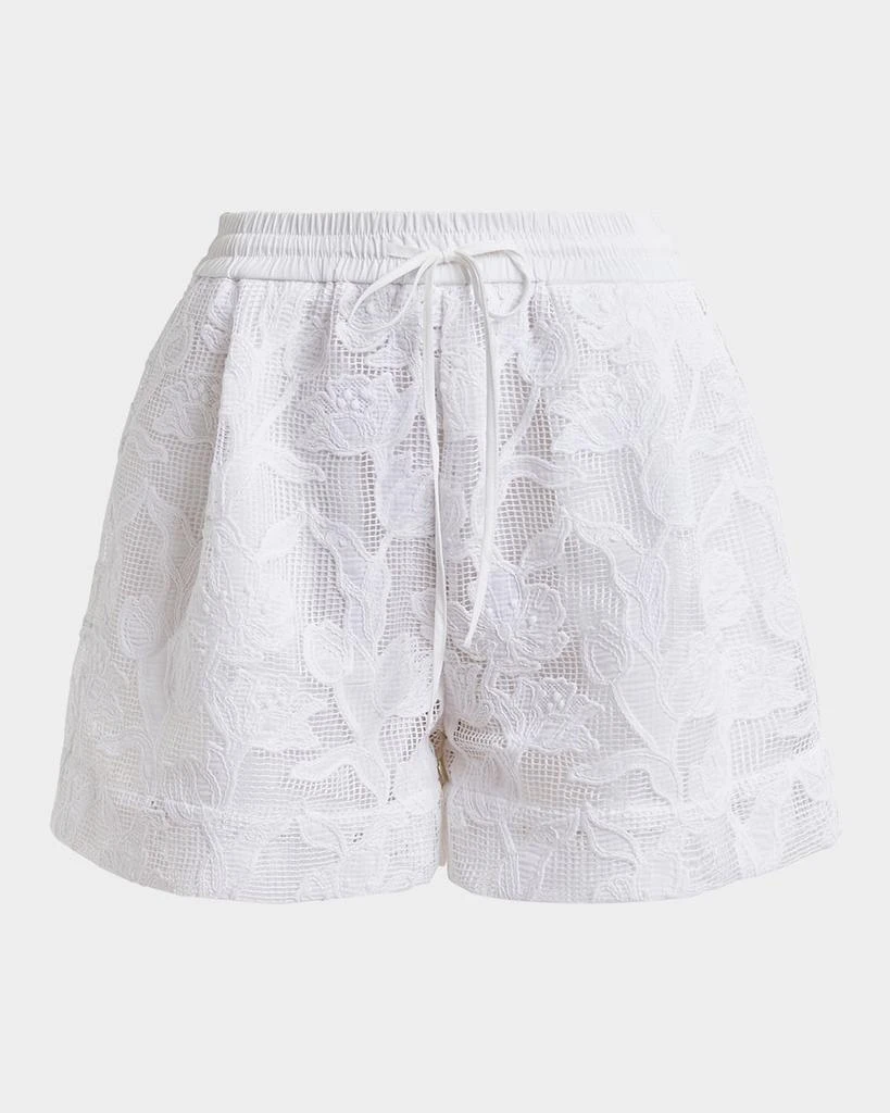 Essentiel Hazer Floral Lace Shorts 1