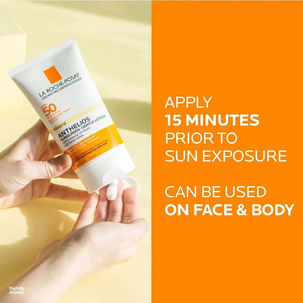 La Roche Posay La Roche-Posay Anthelios Gentle Lotion Mineral Sunscreen SPF 50 5