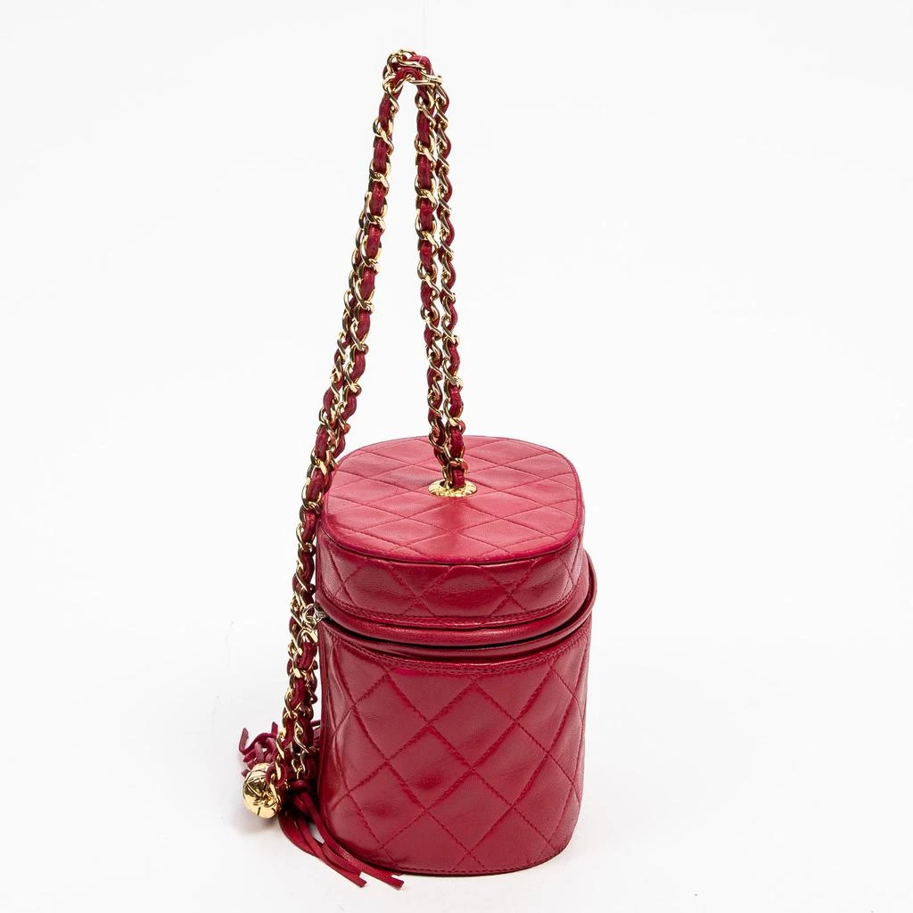 Chanel Vintage Tassel Bucket Bag 5