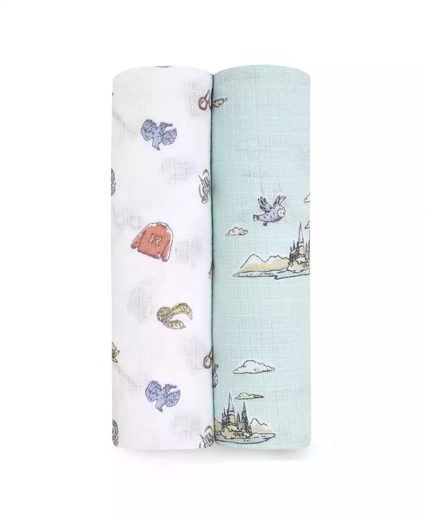 aden + anais Baby Boys Printed Harry Potter Swaddle Blankets, Pack of 2