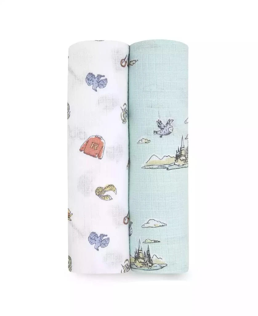 aden + anais Baby Boys Printed Harry Potter Swaddle Blankets, Pack of 2 1