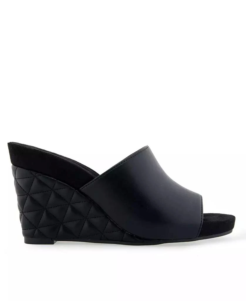 Aerosoles Women's Pierce Open Toe Wedge Sandals 5