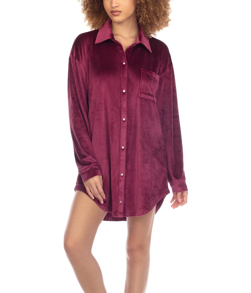 Honeydew Intimates Much Love Velour Sleepshirt