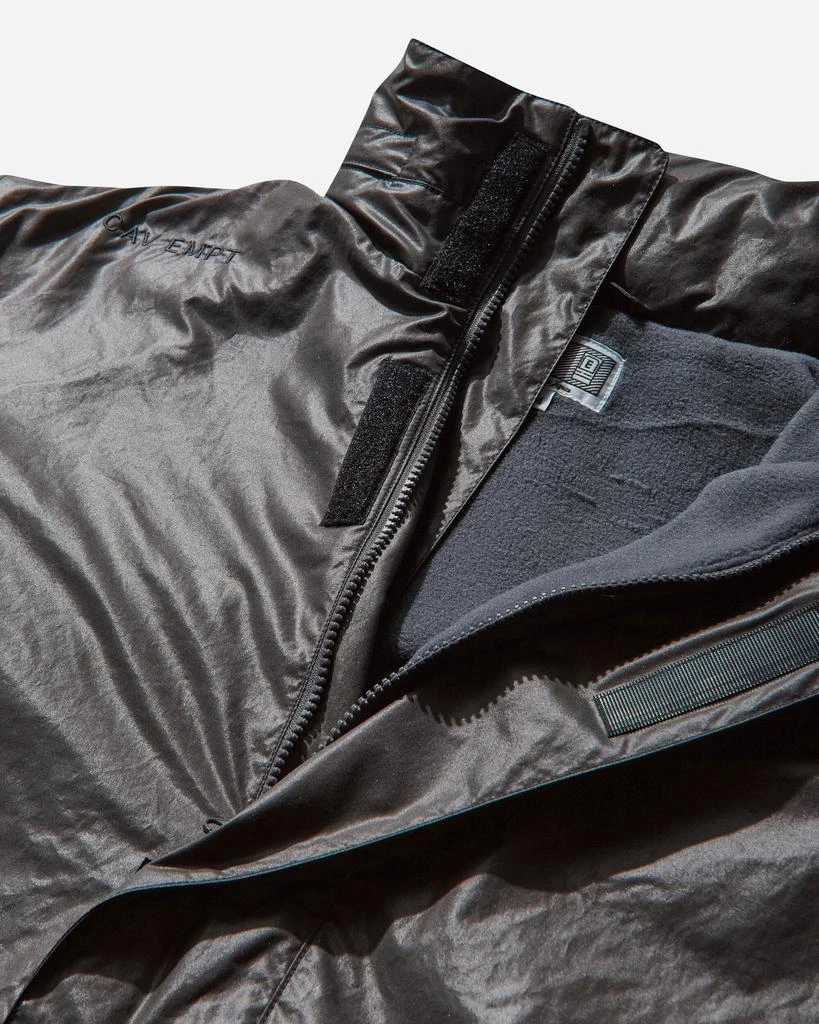 Cav Empt Men's Fleece Lined Zip Coat Charcoal 3