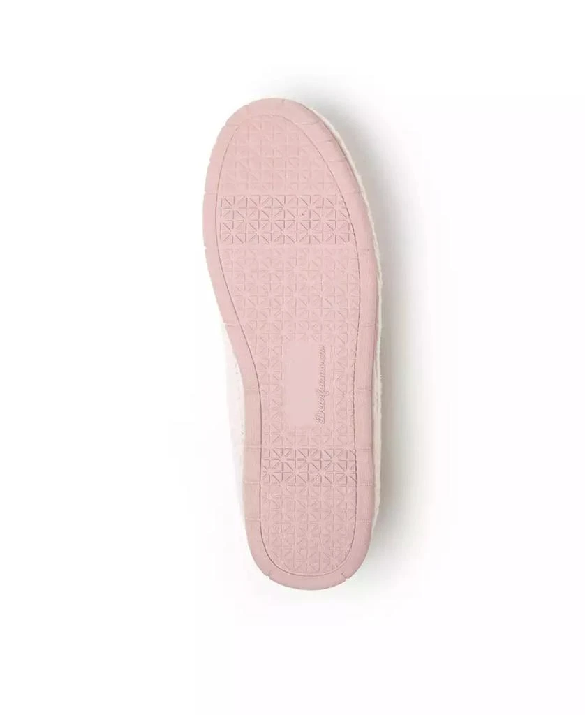 Dear Foams Women's Rachel Marled Chenille Closed Back Slippers 9
