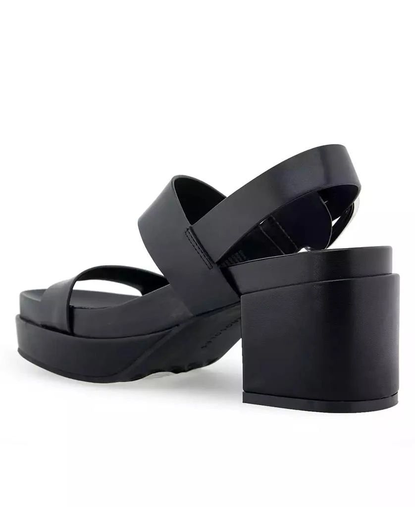 Aerosoles Women's Clarkson Buckle Strap Platform Sandals 6
