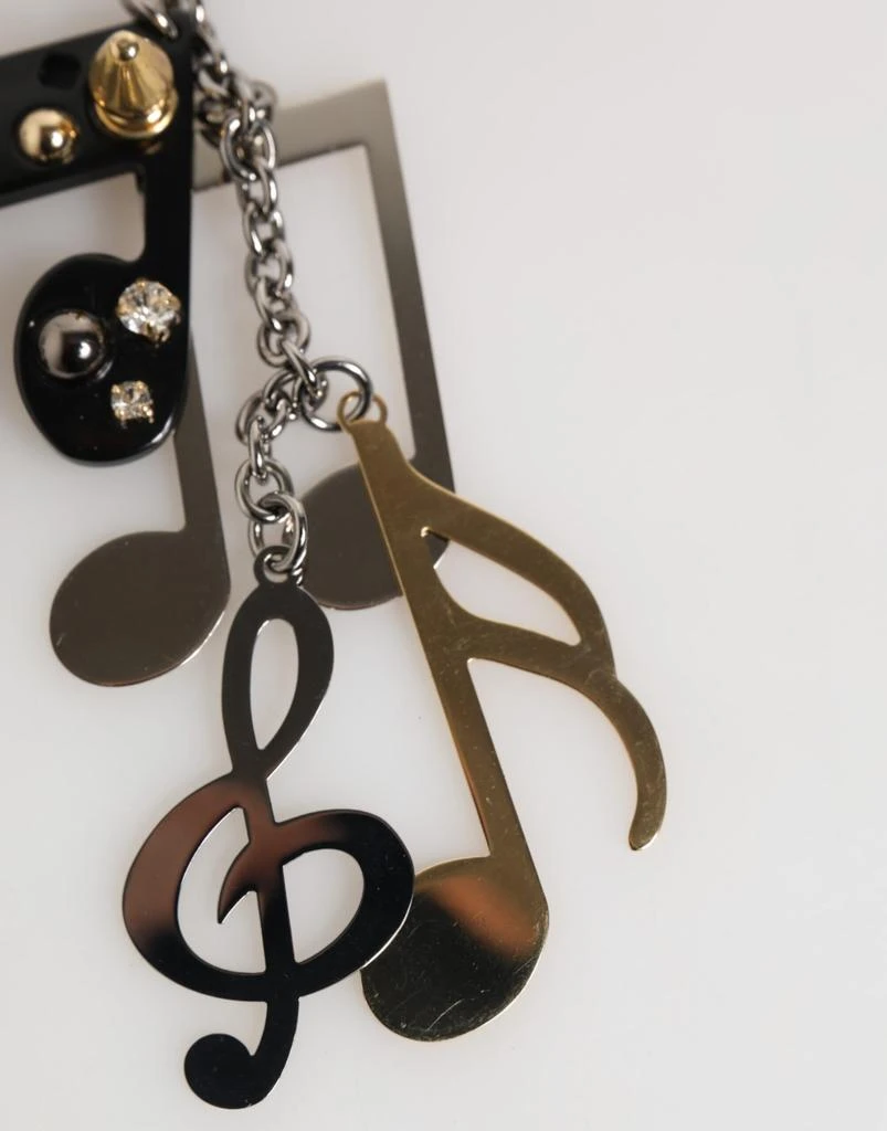 Dolce 
Gabbana Musical Note Key Holder Keychain Bag Charm Men
s Keyring 4