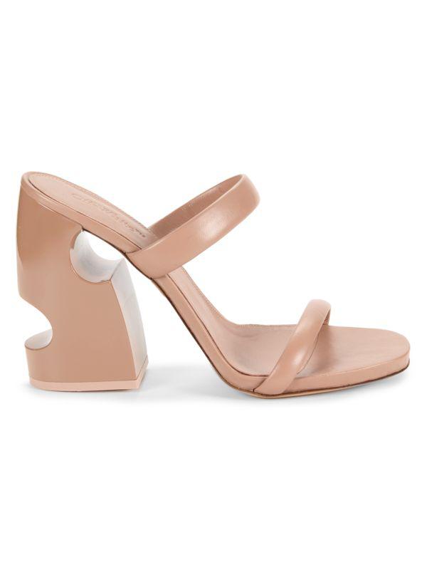 Meteor Block Heel Sandals NUDE 39 9