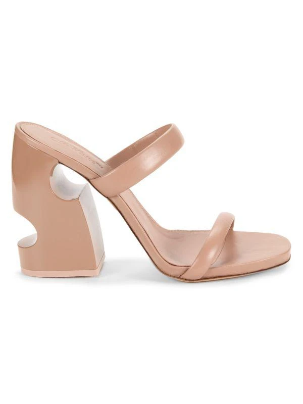 Off-White Meteor Block Heel Sandals 1