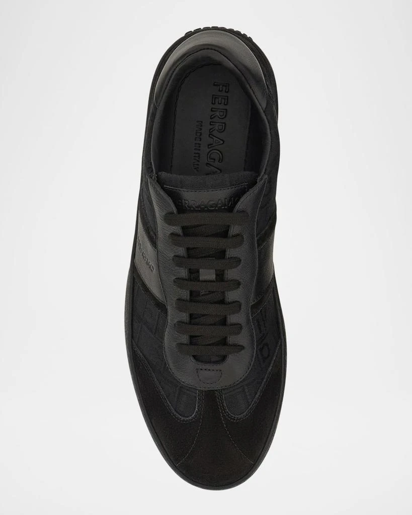 Salvatore Ferragamo Men's Achille Jacquard Sneakers 3