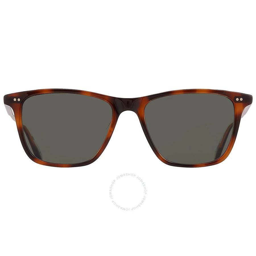 GARRETT LEIGHT HAYES SUN Pure G15 Polarized Square Sunglasses 2141 SPBRNSH/PG15 PLR 52 1