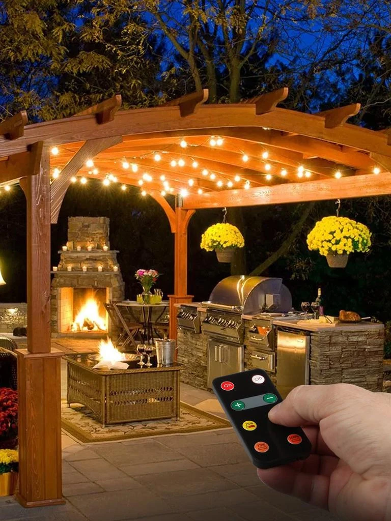 Brightech Dimmer with Remote for 
s Ambience Pro LED String Lights 4