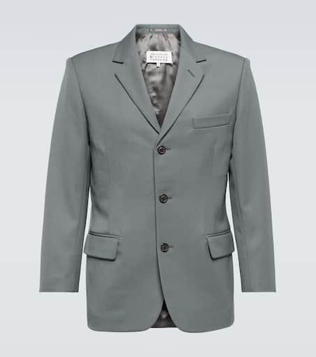 MAISON MARGIELA Single-breasted wool blazer - Suits - Free