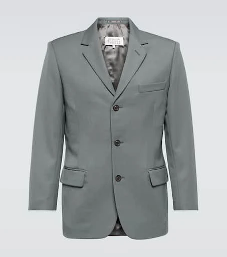 MAISON MARGIELA Single-breasted wool blazer 1
