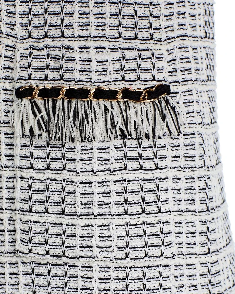Misook Fringe Trim Shift Dress 2