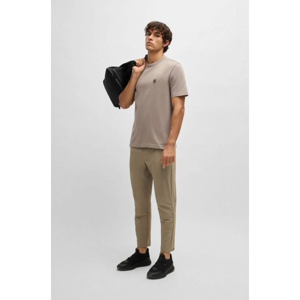 Hugo Boss Thermo-regulating T-shirt in cotton with Double B monogram 2