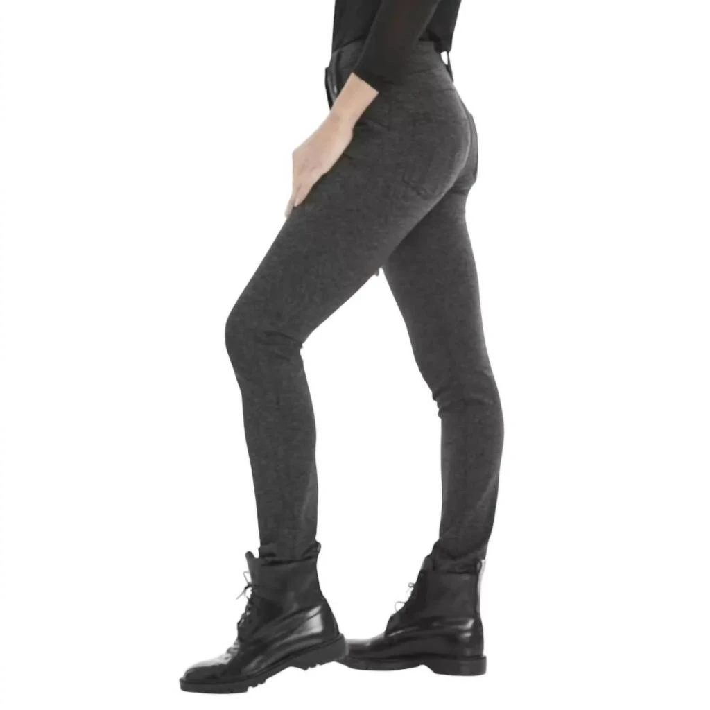 Anatomie Skyler Tweed Travel Pant In Dark Charcoal 2