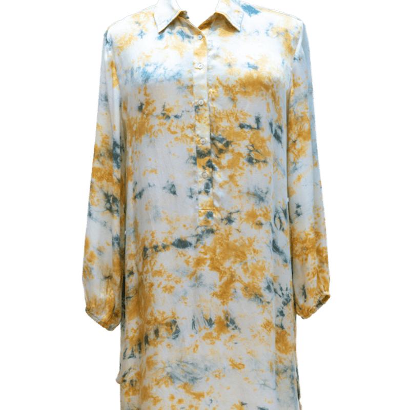 Mes Demoiselles Ilico Shirt Dress Khaki Ocre