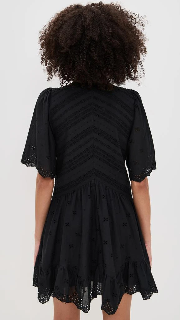 Madewell Eyelet Flutter Sleeve Mini Dress 2