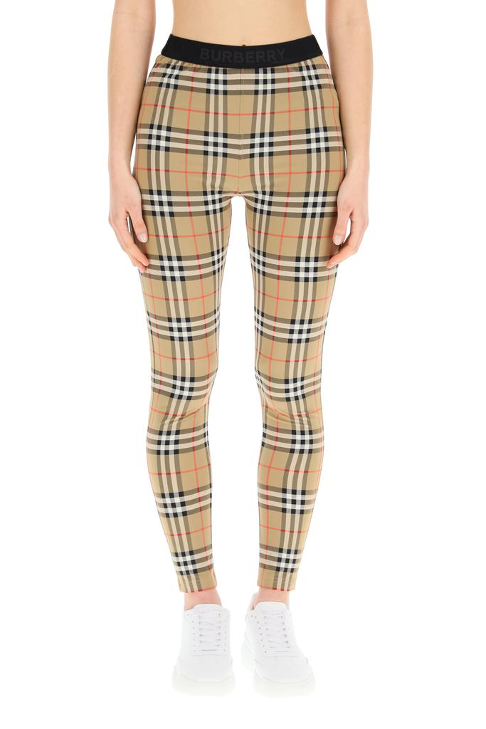 BURBERRY vintage check belvoir leggings