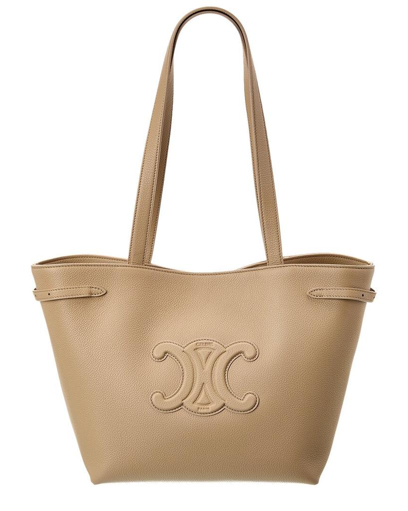 【CELINE】SMALL CABAS ANAIS TOTE BAG Women's Small cabas Anaïs cuir Triomphe in grained calfskin
