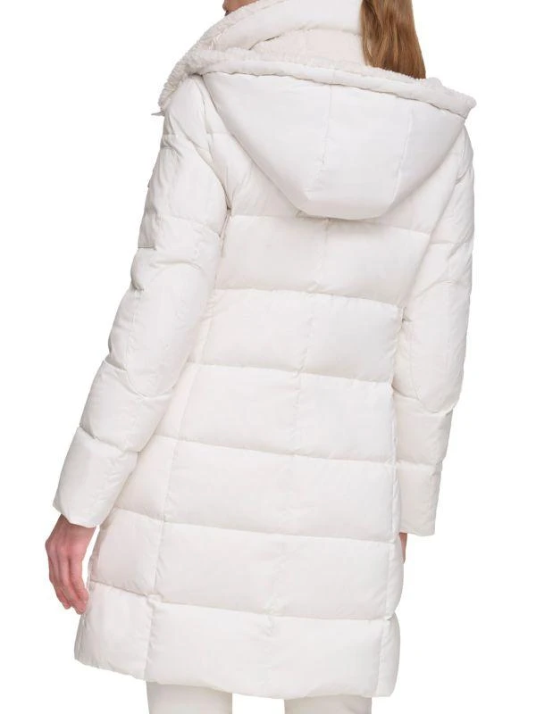 Calvin Klein Hooded Faux Fur Lined Down Jacket 2