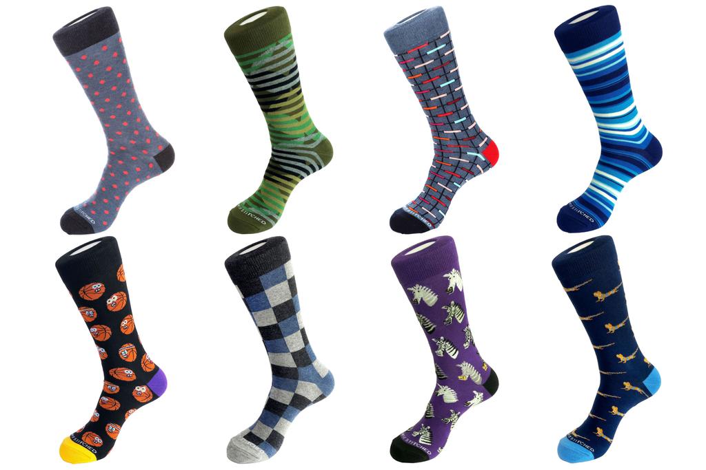 Unsimply Stitched CREW SOCK 8 PACK