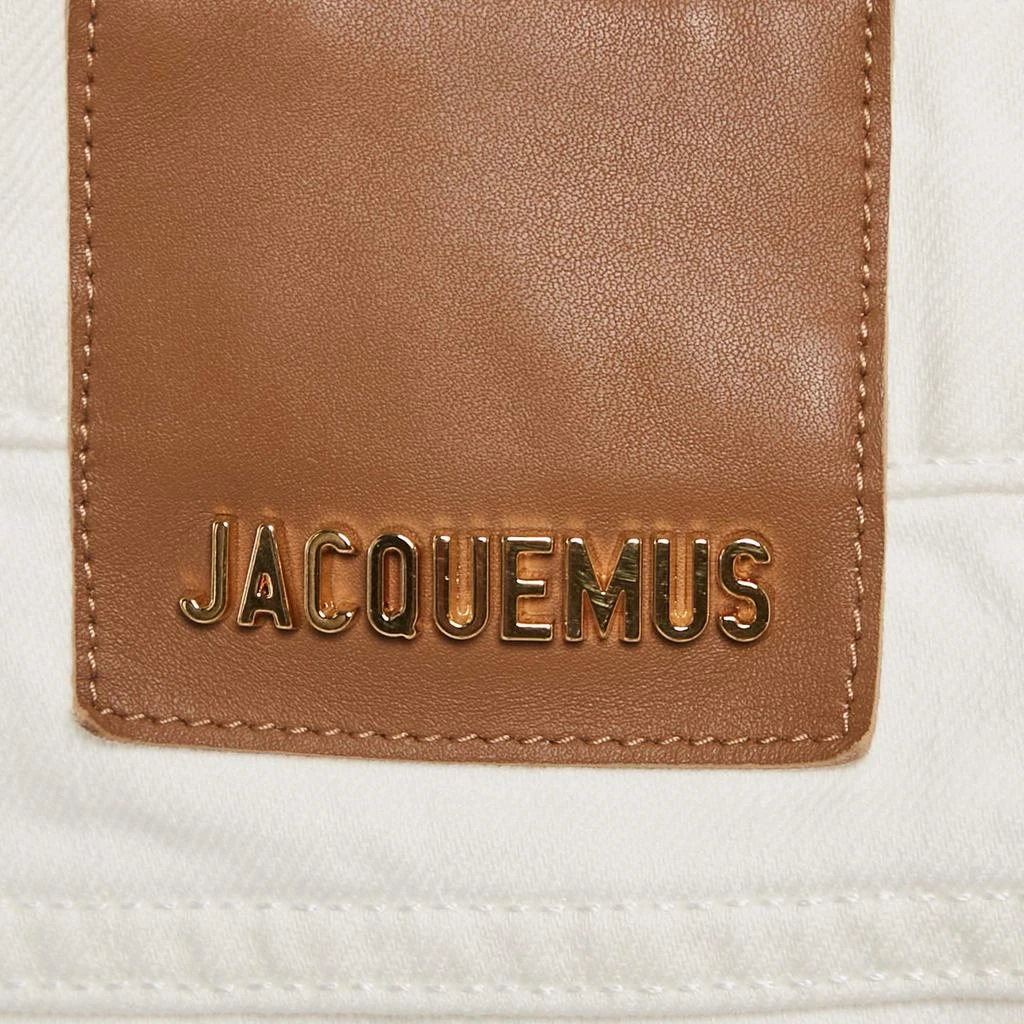 Jacquemus Jacquemus White Denim Le Coup de Soleil Wide Leg Jeans M/Waist 32" 5