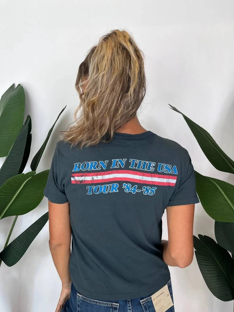 DAYDREAMER Bruce Springsteen 84-85 Tour Ringer Tee In Black 2