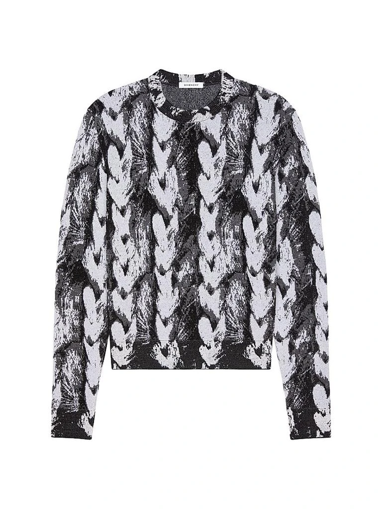 Givenchy Sweater in Hair Jacquard 1