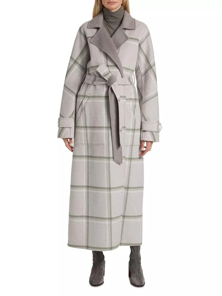 Derek Lam Leone Reversible Double-Face Wool Coat 3