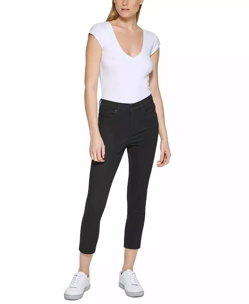 Calvin Klein Petite High Rise 27" Skinny Ankle Jeans 1