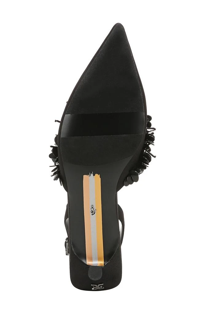 Sam Edelman Trent Slingback Pointed Toe Kitten Heel Pump 5