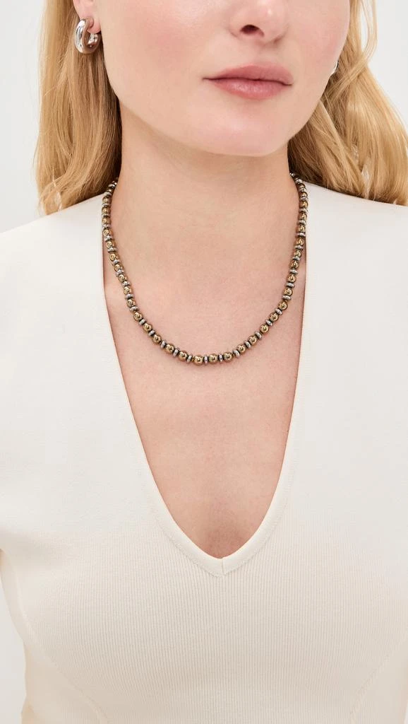 Jia Jia Mixed Metal Hematite Necklace 2