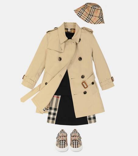 Burberry Kids Cotton trench coat