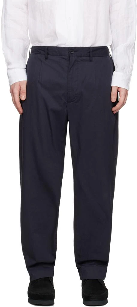 Engineered Garments Navy Andover Trousers 1