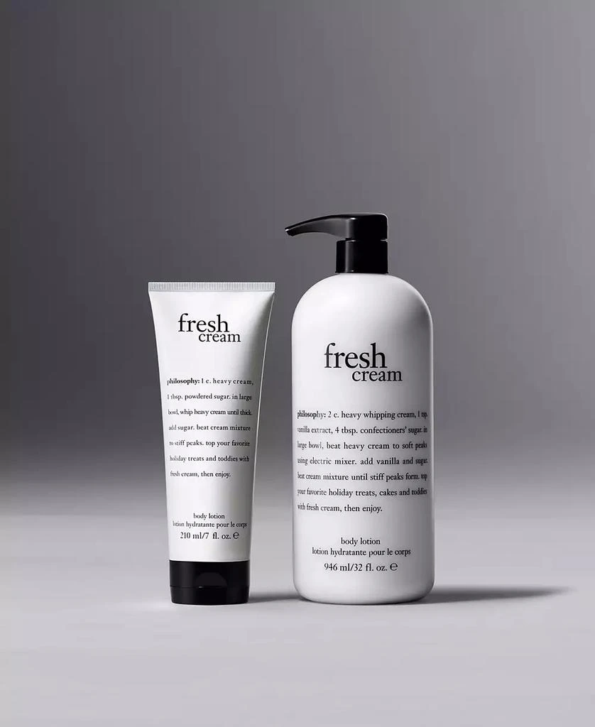 philosophy fresh cream body lotion, 7 oz 4