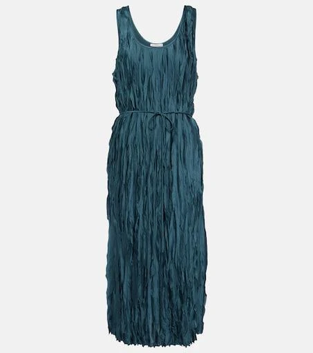 Vince Crushed Bias Strip Tank Dress