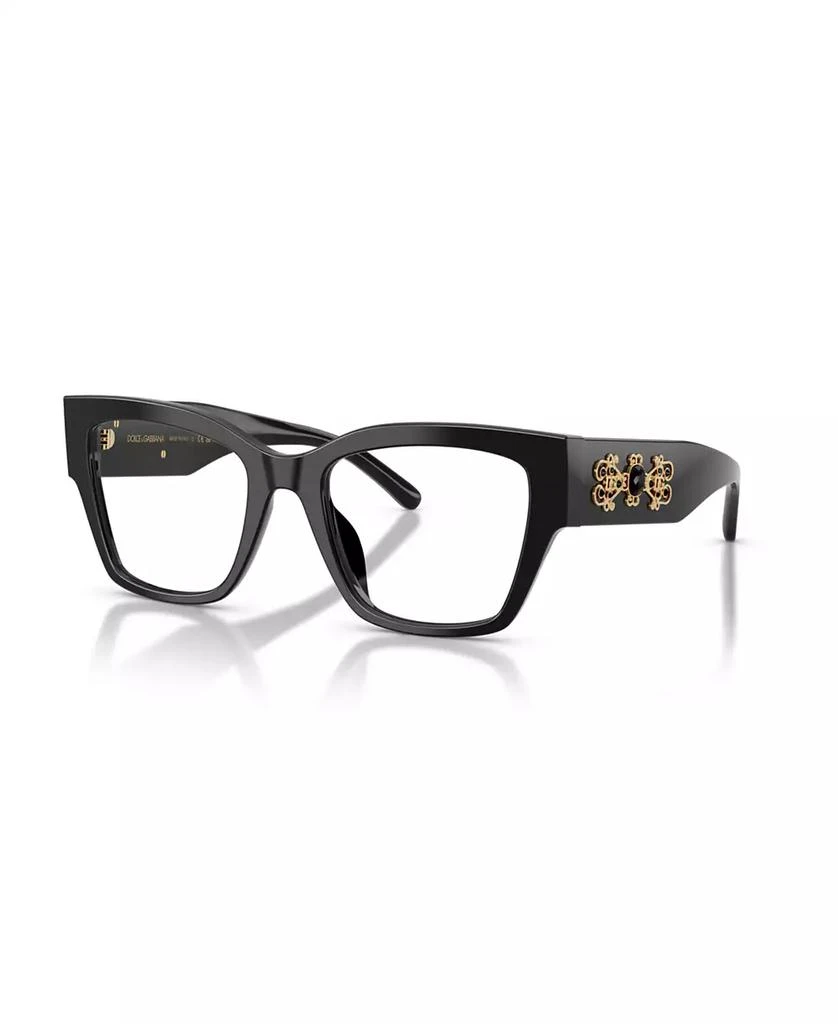 Shop Dolce & Gabbana Dg3371 Dg Barocco Eyeglasses on Sale at  display picture 3