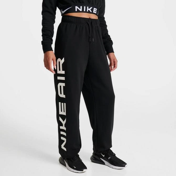 NIKE Women's Nike Sportswear Air Fleece Oversized High-Rise Jogger Pants 1